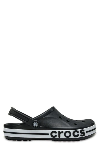 Crocs Bayaband Comfort Clog In Black/ White