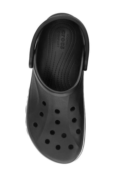 Crocs Bayaband Comfort Clog In Black/ White