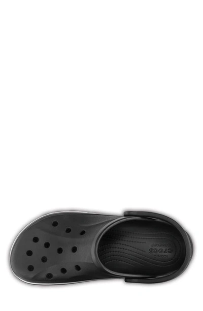 Crocs Bayaband Comfort Clog In Black/ White