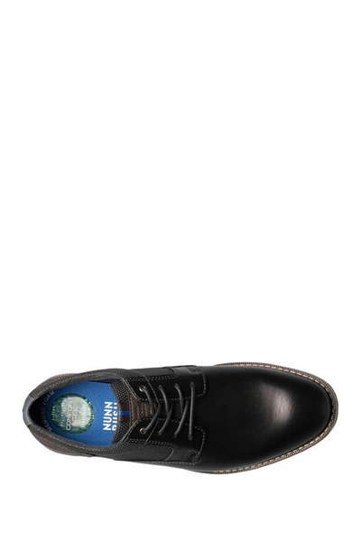 Shop Nunn Bush Circuit Leather Plain Toe Derby In Black Multi