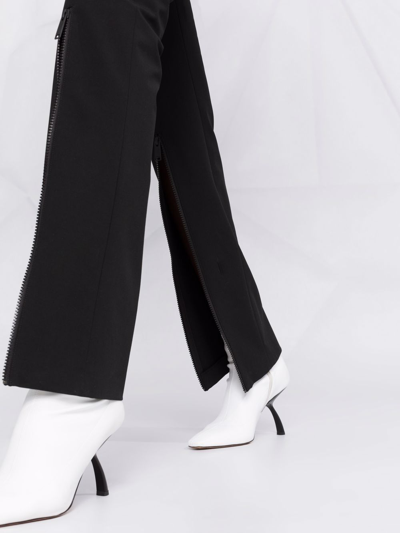 Shop Heron Preston Gabardine Strech Trousers In Black