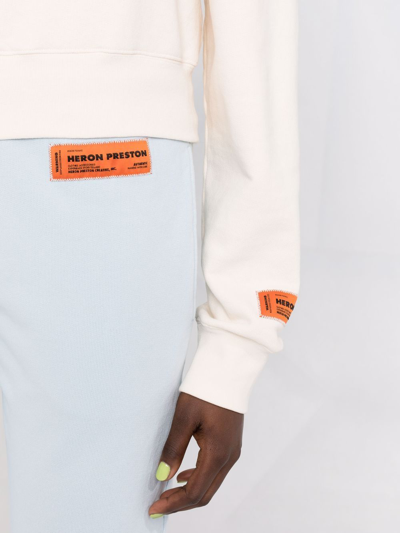Heron Preston Стиль-logo Track Pants In Blue