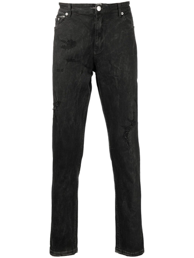 Shop God's Masterful Children Shadow Skinny Jeans In Black