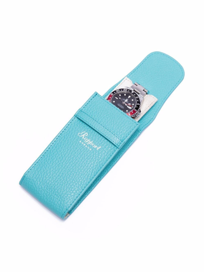 Shop Rapport Portobello Watch Pouch In Blue