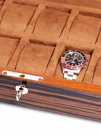 Shop Rapport Heritage Ten Watch Box In Brown