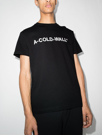A-cold-wall* Core Logo Short-sleeve T-shirt In Black