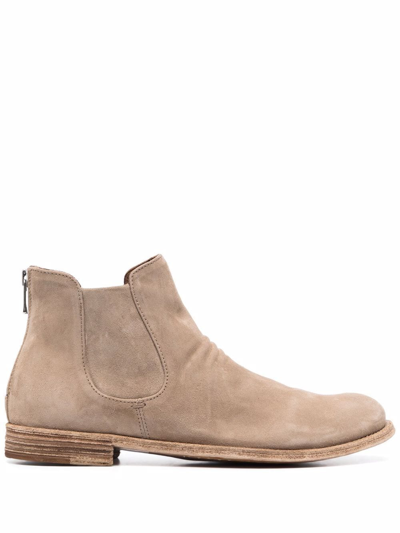 Shop Officine Creative Lexikon Ankle Boots In Neutrals