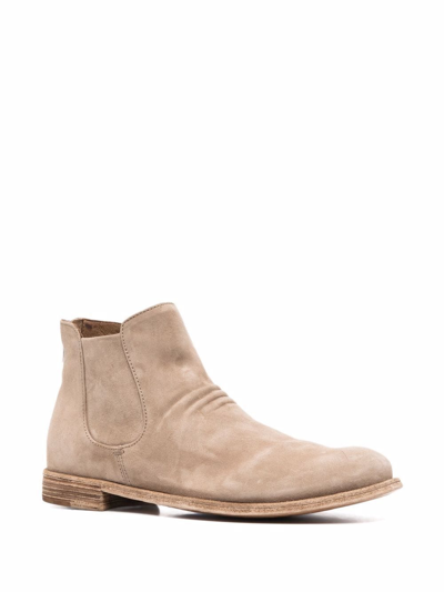 Officine Creative Lexikon Ankle Boots In Neutrals