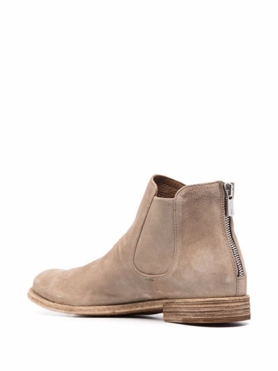 Officine Creative Lexikon Ankle Boots In Neutrals