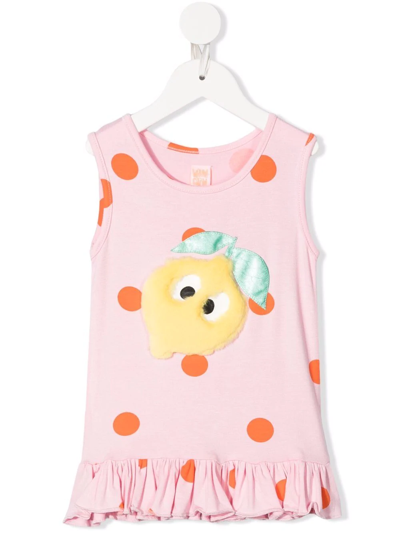 Wauw Capow By Bangbang Roberta Limone Sleeveless Dress In Pink