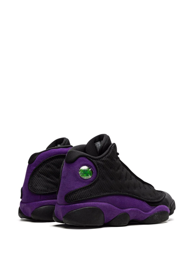 Shop Jordan Air  13 Retro "court Purple" Sneakers In Black