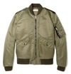 Saint Laurent Olive Green Bomber Jacket