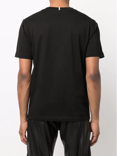 Shop Mcq By Alexander Mcqueen Graphic-print Cotton T-shirt In Black