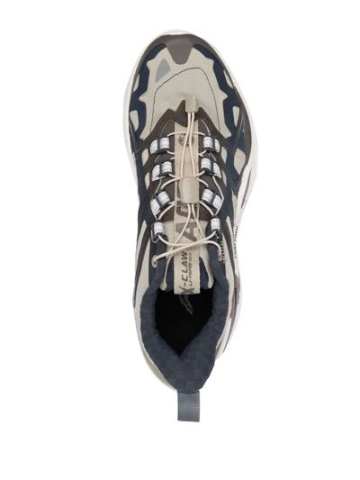 Li-ning Nylon Sneakers With Contrasting Details - Atterley In Neutrals