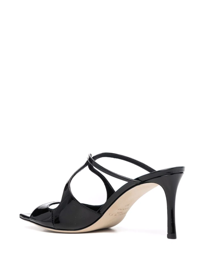 Jimmy Choo 75mm Anise Mules In Black