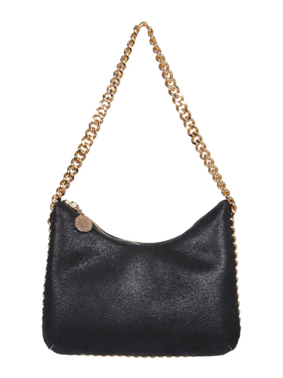 Shop Stella Mccartney Mini Falabella Shoulder Bag In Black