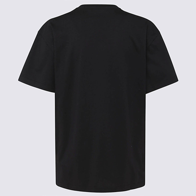 Shop Jw Anderson Black Cotton T-shirt