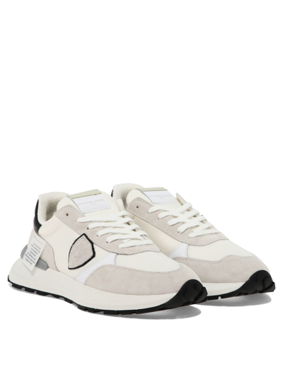 Shop Philippe Model Paris "antibes" Sneakers In White