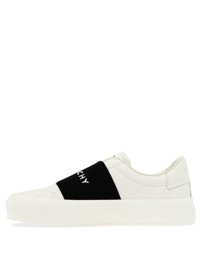 Shop Givenchy "city" Sneakers In White