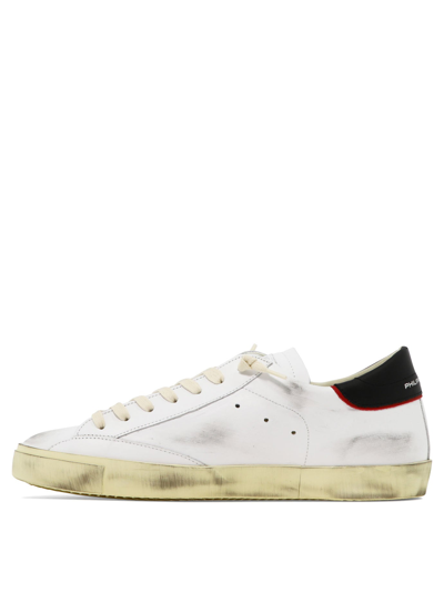 Shop Philippe Model Paris "prsx" Sneakers In White