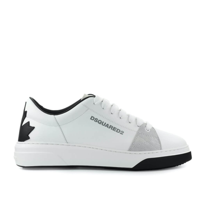 Shop Dsquared2 Bumper White Black Sneaker