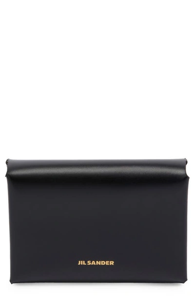 Shop Jil Sander Essential Leather Manicure Kit In Black