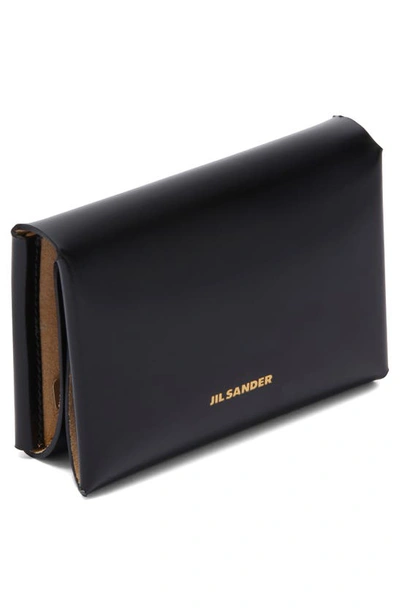 Shop Jil Sander Essential Leather Manicure Kit In Black