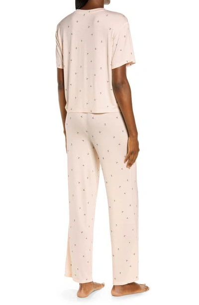 Shop Honeydew Intimates All American Pajamas In Petal Pink Bees