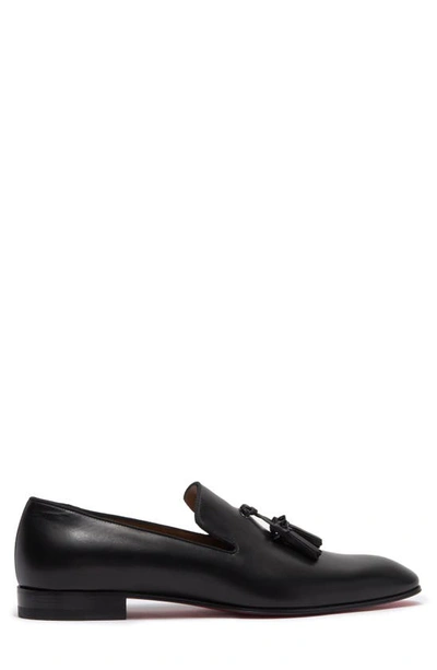 Shop Christian Louboutin Dandelion Tassel Loafer In Black