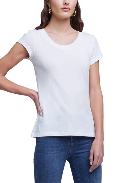 Shop L Agence Cory Tee In White