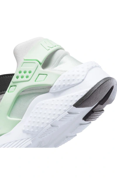 Shop Nike Huarache Run Sneaker In White/ Off Noir/ Mint Foam