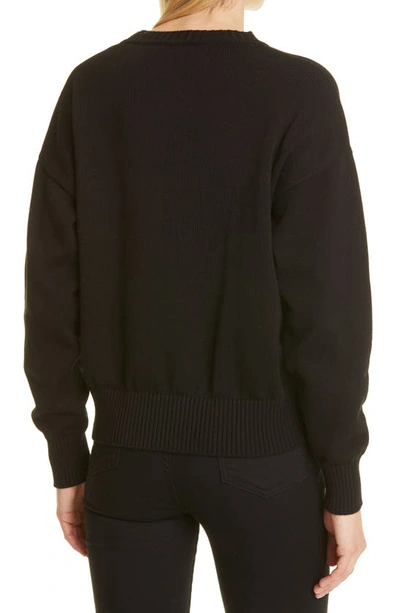 Shop Versace Medusa Graphic Sweatshirt In Black