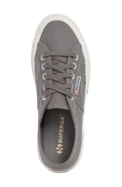 Shop Superga Cotu Sneaker In Grey Sage Canvas