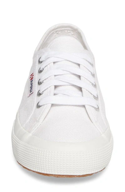 Shop Superga Cotu Sneaker In White Canvas