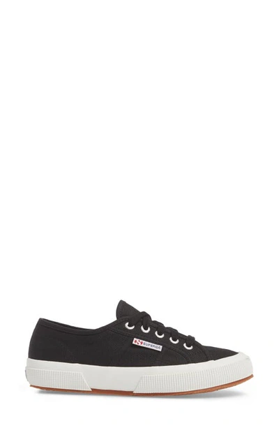 Shop Superga Cotu Sneaker In Black/ Black/ White