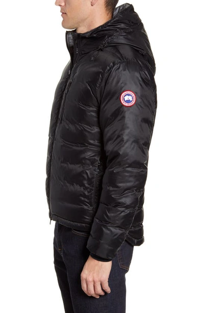 Shop Canada Goose 'lodge' Slim Fit Packable Jacket In Black