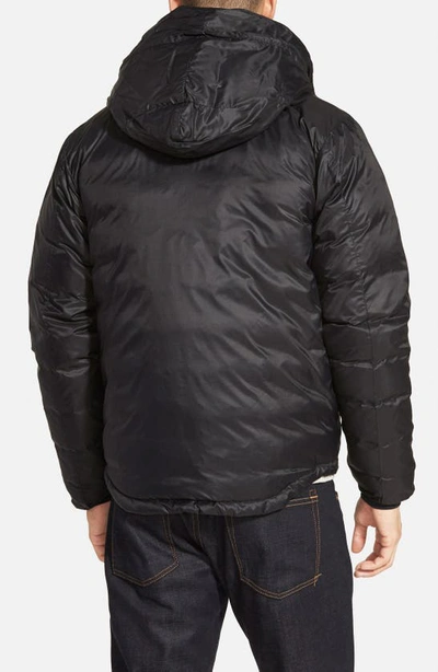 Shop Canada Goose 'lodge' Slim Fit Packable Jacket In Black