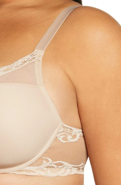 Natori Feathers Full Figure Underwire Bra In Cafe