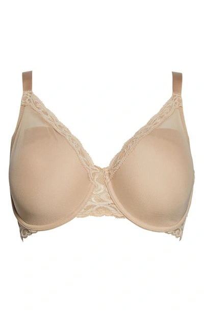 Shop Natori Feathers Full Figure Underwire Bra In Cafe