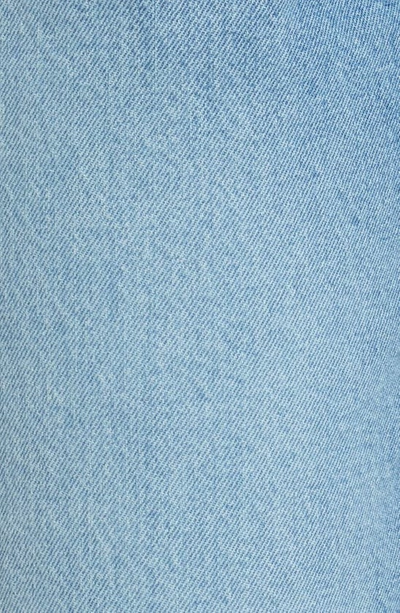 Shop Good American Good Boy Slit Hem Jeans In Blue875
