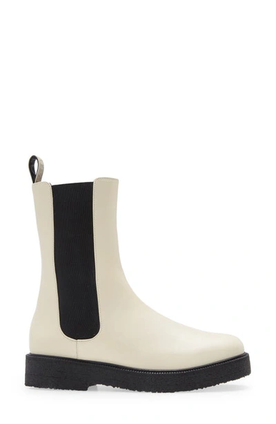 Shop Staud Palamino Chelsea Boot In Ivory