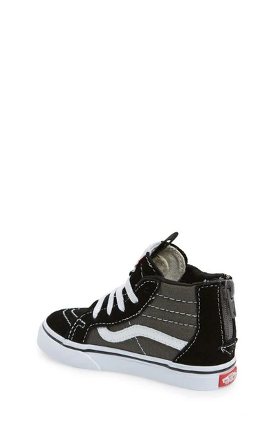 Shop Vans 'sk8-hi' Sneaker In Black/ Charcoal