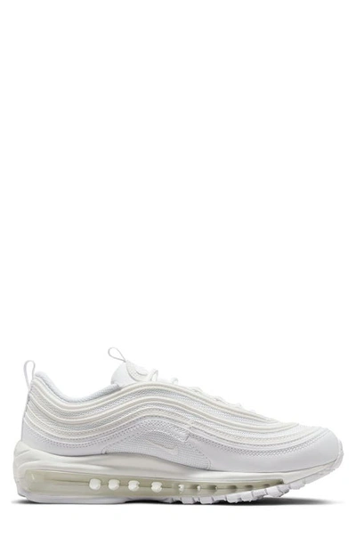 Nike Air Max 97 Sneakers In Triple White In White/ White/ White