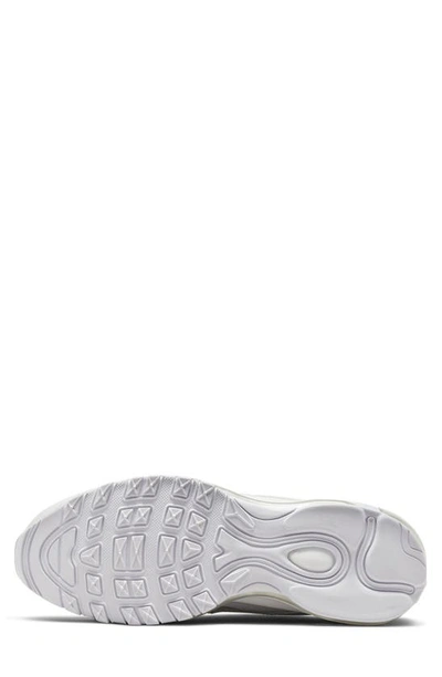 Nike Air Max 97 Sneakers In Triple White In White/ White/ White