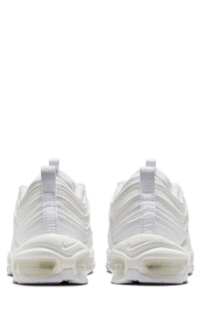 Nike Air Max 97 Sneakers In Triple White In White/ White/ White