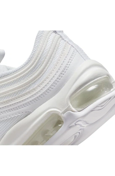 Nike Air Max 97 Sneakers In Triple White In White/ White/ White
