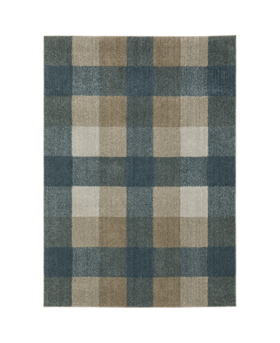Jhb Design Godfrey God009 6'7" X 9'6" Area Rug In Blue