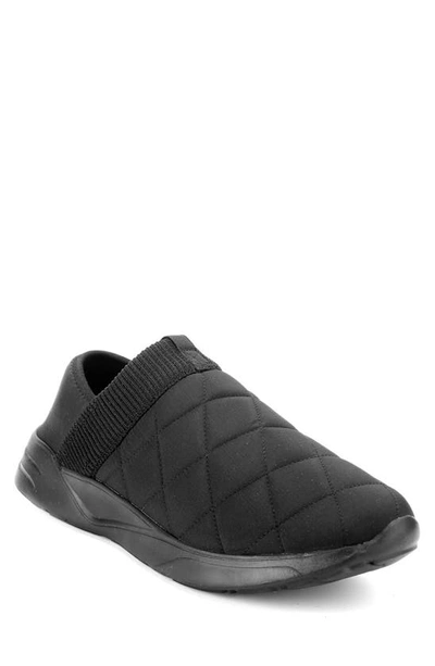 Shop Polar Armor Quilted Slipper In Black