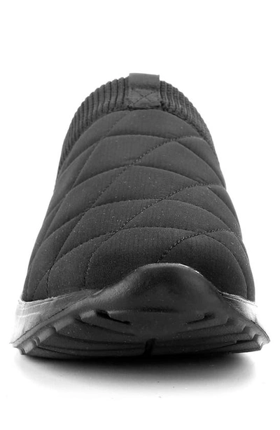 Shop Polar Armor Quilted Slipper In Black