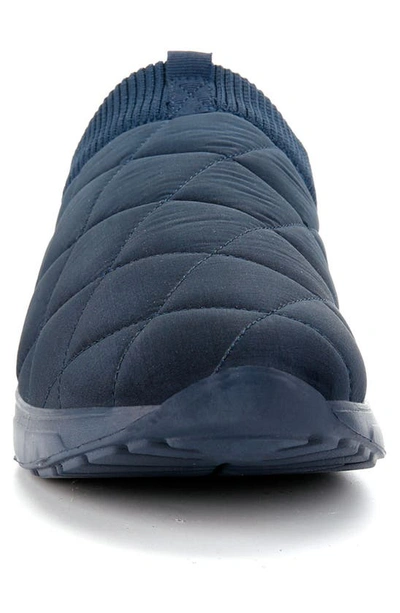 Shop Polar Armor Quilted Slipper In Navy
